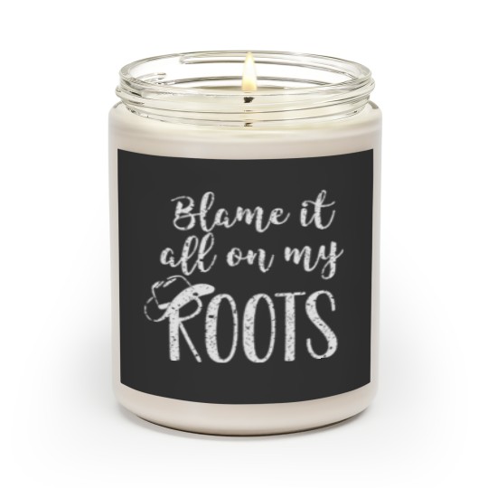 Discover Vintage Garth Brooks-Blame It All On My Roots Scented Candles