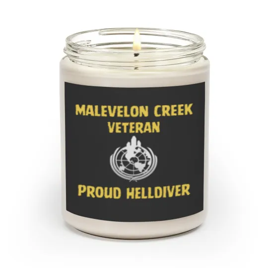 Discover Helldivers 2 Malevelon Creek Veteran Scented Candles