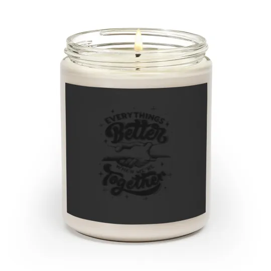 Discover better together Scented Candles
