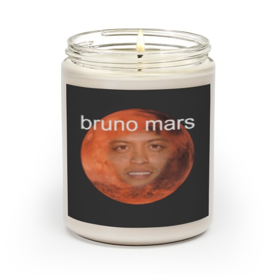 Discover Bruno MARS funny comedy T Premium Scented Candles