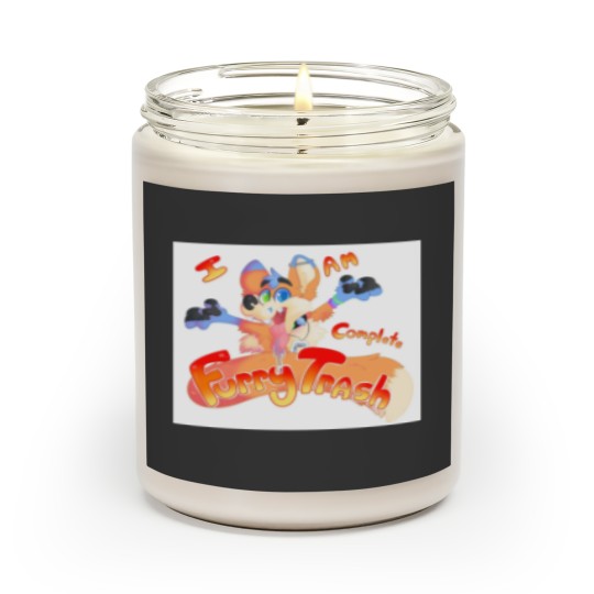 Discover I Am Complete Furry Trash Scented Candles