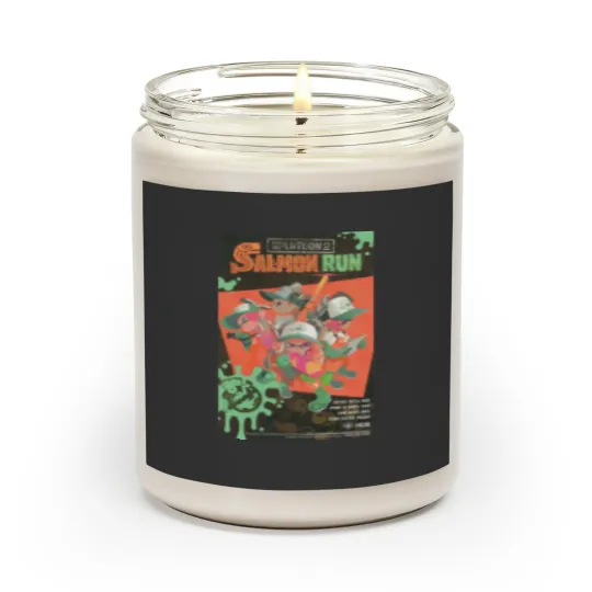 Discover Splatoon 2 salmon run Scented Candles
