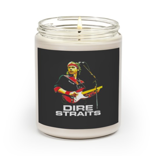 Discover Straits State Sultans of Swing White  Sticker Scented Candles