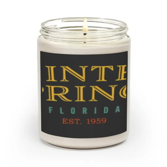 Discover winter springs florida fl hometown pride Scented Candles