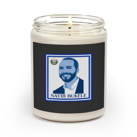 Discover nayib bukele president of el salvador Scented Candles