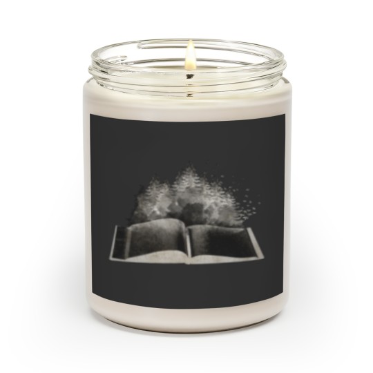 Discover book black and white Scented Candles