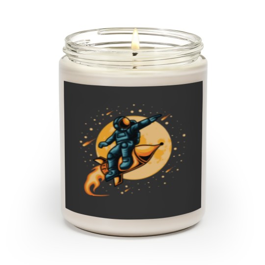Discover Astronaut Monitor Space E 2 Scented Candles