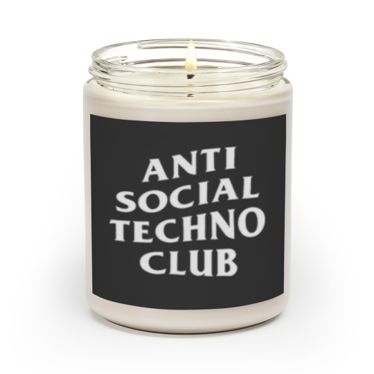 Discover AntiSocial Techno Club Eyeshield 21 special edition of artwork design logo fanart Scented Candles