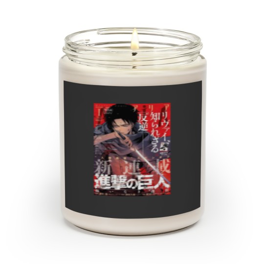 Discover AO Titan Levi Ackerman Manga Scented Candles