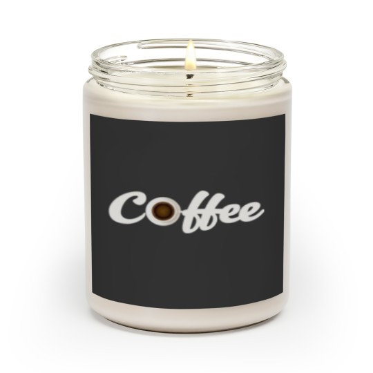 Discover Coffee Cup Shield design for Coffee Lovers Scented Candles
