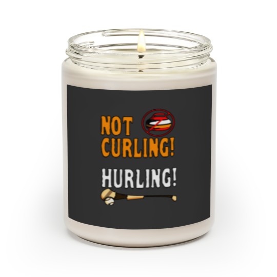 Discover Not Curling Hurling Shirt - Vintage Tshirt Scented Candles