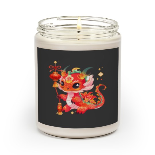 Discover chinese new year 2024 year of the dragon lunar celebrations t Scented Candles