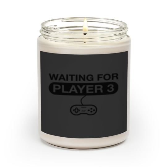 Discover Waiting For Player 3 Maternity T - Scented Candles