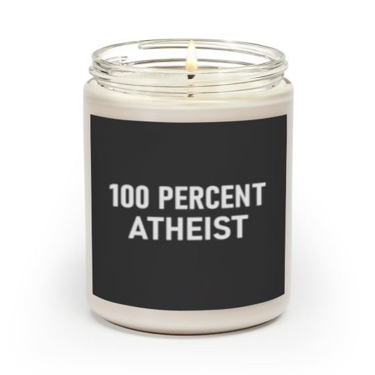 Discover 100 Percent Atheist Scented Candles