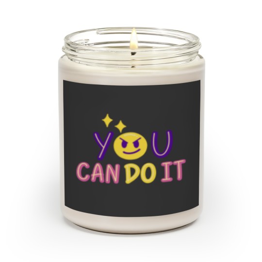 Discover You Can Do It All By Yourself Scented Candle