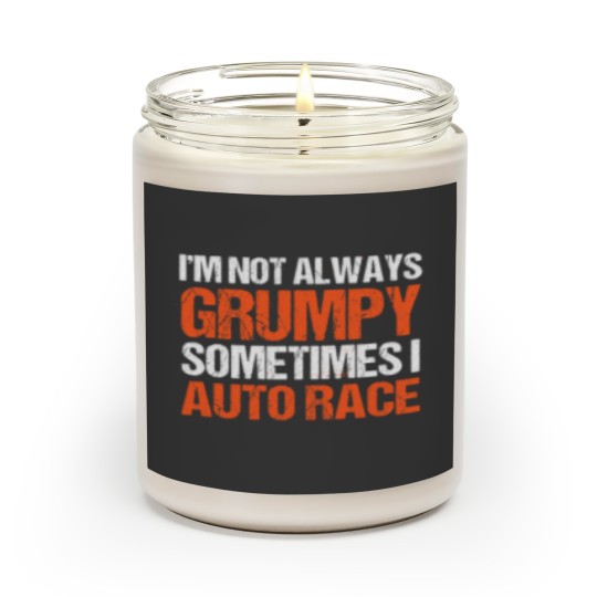 Discover Im Not Always Grumpy Sometimes I BMX Race BMX Racing Scented Candles
