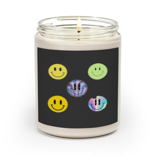 Discover Smiley Faces Pack Scented Candles