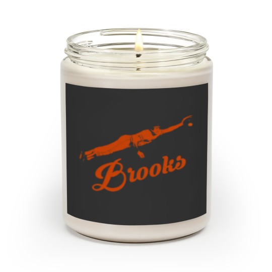 Discover Baltimore Brooks - Orange Stencil Scented Candles