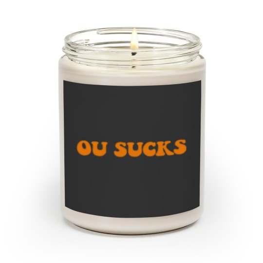 Discover OUz Sucks Scented Candles