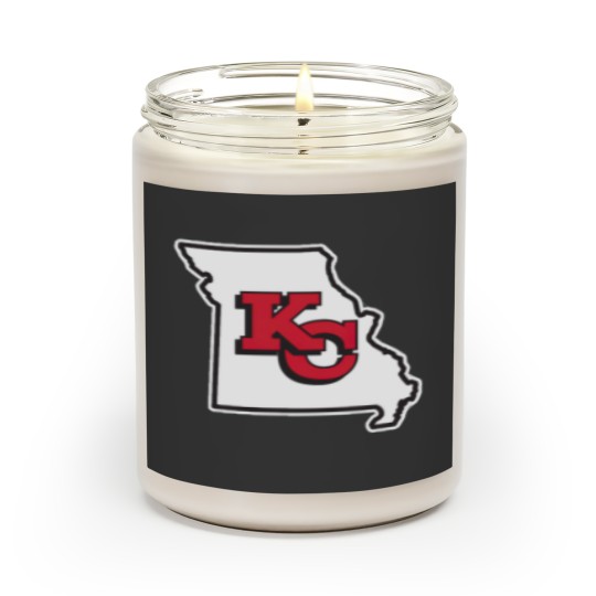 Discover Kansass City Map Scented Candles