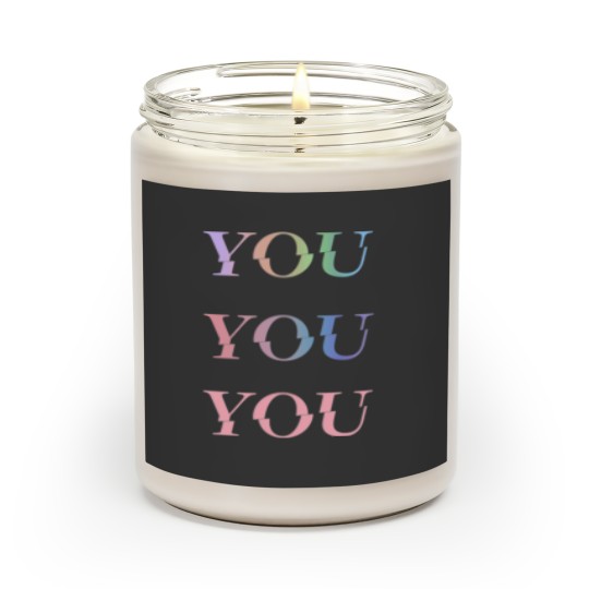 Discover You, yOU, YoU Scented Candles