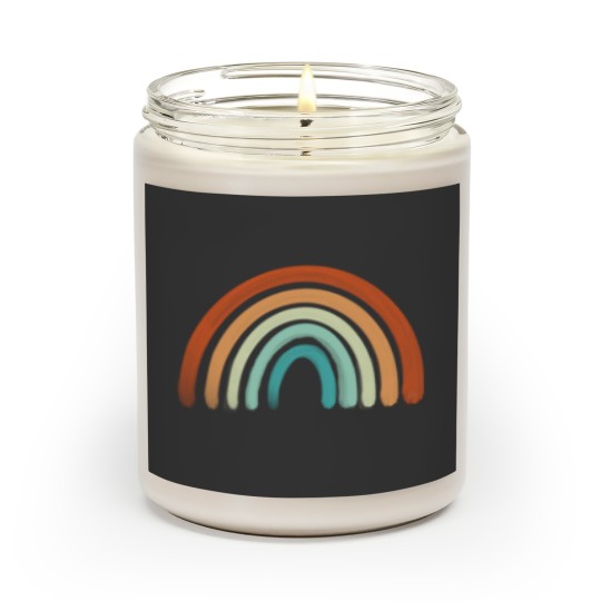 Discover Aesthetic Rainbow Scented Candles