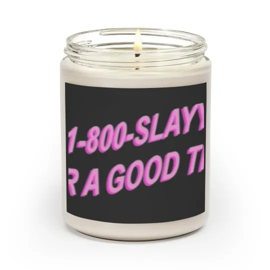 Discover Slayyyter Scented Candles