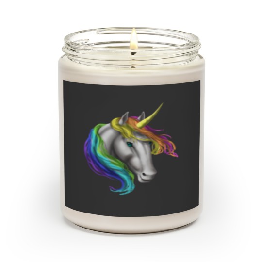 Discover Rainbow Unicorn Rainbow Unicorn Scented Candles