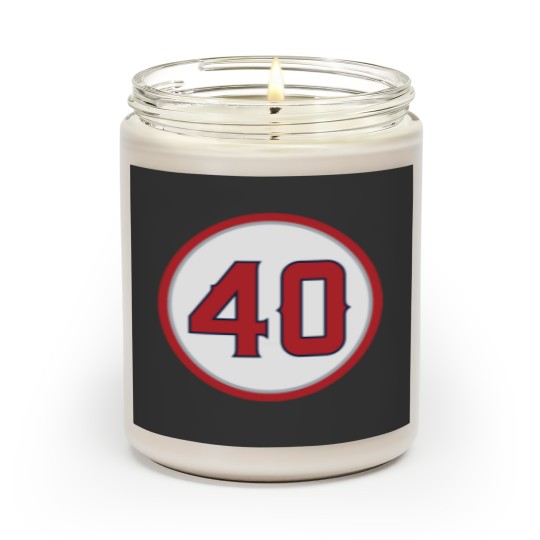 Discover Troy Percival 40 Jersey Number Scented Candles