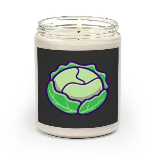 Discover Cabbage Vegetable Cartoon Cabbage Vegetable Cartoon Scented Candles