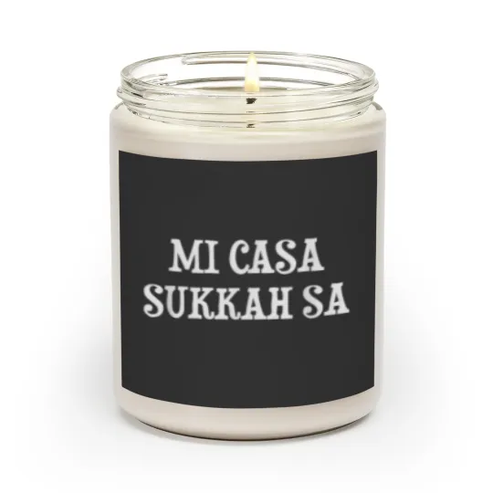 Discover Mi Casa Sukkah sa Sukkot Jewish Ushpizin Guests Scented Candles