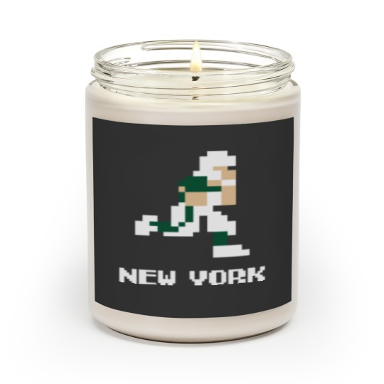 Discover 8 bit New York Football Scented Candles
