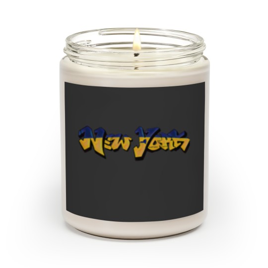 Discover NewYork License Plate edition Graffiti (Graffiti Muscle) Scented Candles