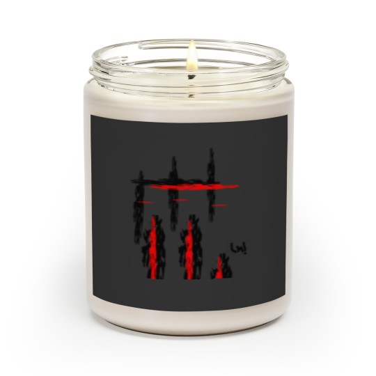 Discover Stations Sticker Scented Candles