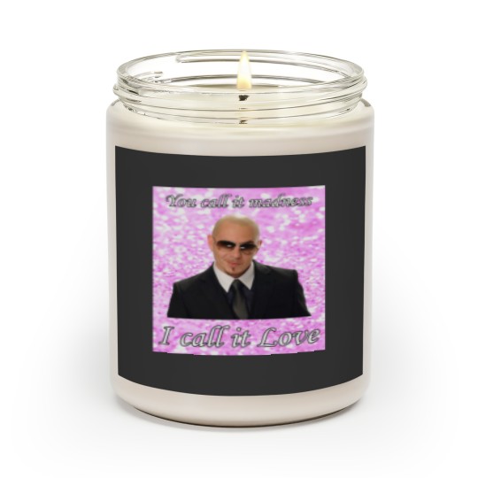 Discover Mr Worldwide Pitbull Cursed Meme Scented Candles