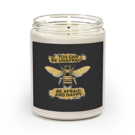 Discover be afraid and happy henry cheng raven cycle quote Scented Candles