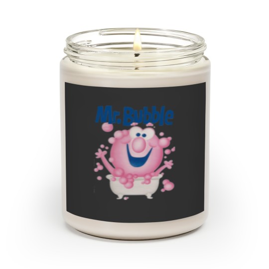 Discover Mr Bubble - Makes bath Time Fun Scented Candles