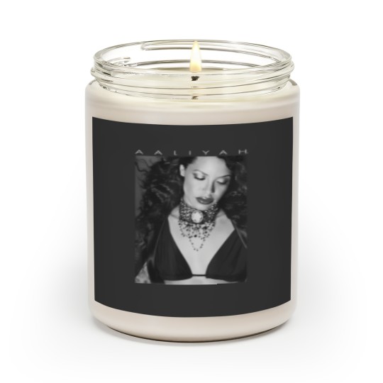 Discover aaliyah photo with logo t Scented Candles