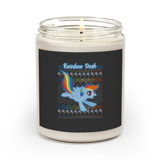 Discover My Little Pony Christmas Rainbow Dash Ugly Sweater Scented Candles