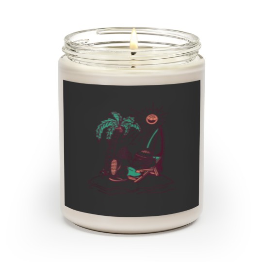 Discover Funny Summer Santa Christmas In July Scented Candles