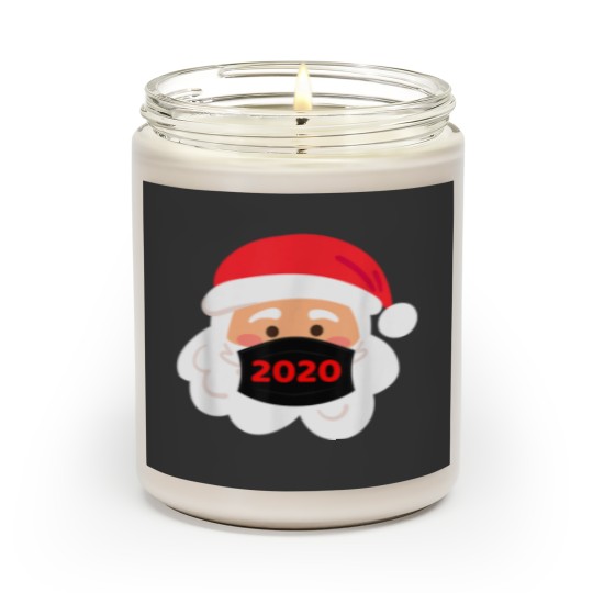 Discover Santa Wearing Mask Quarantine Christmas 2020 Scented Candles