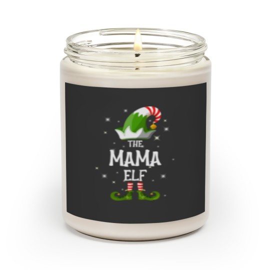 Discover The Mama Elf Family Matching Group Christmas Scented Candles