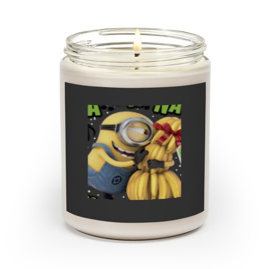 Discover Despicable Me Minion Banana Present Christmas Scented Candles
