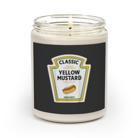 Discover Mustard Halloween 2023 Costume Family Matching K Scented Candles