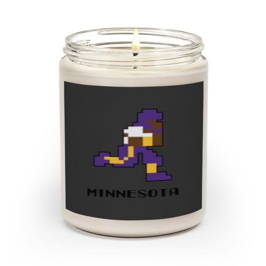 Discover 8 bit Minnesota Football Scented Candles