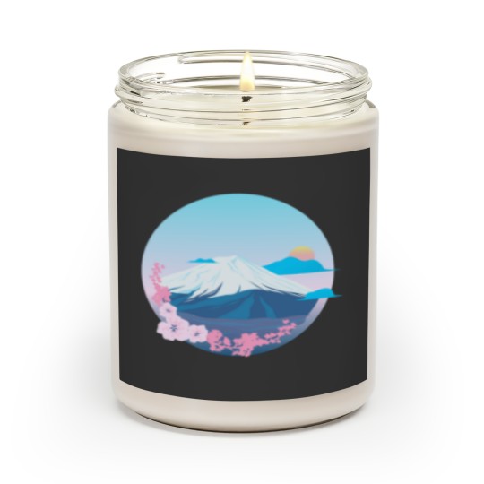 Discover Cherry Blossom and Mountain Fuji Active Scented Candles