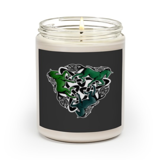 Discover Triquetra Green Horses Scented Candles
