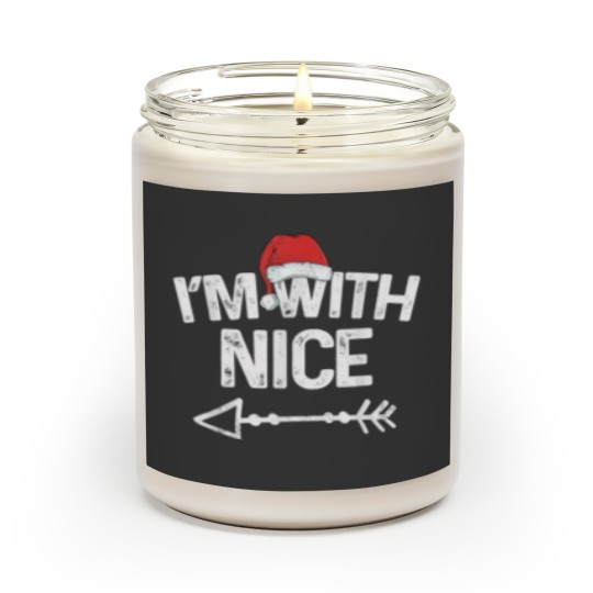 Discover I'm With Nice Matching Christmas Couples Costume Scented Candles