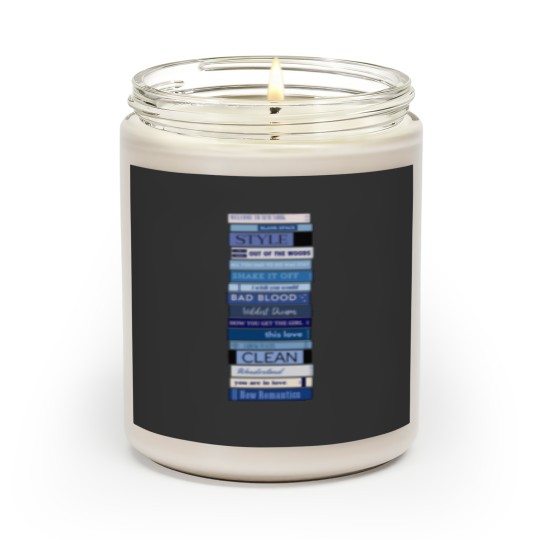 Discover 1989 Album Bookshelf Active Scented Candles
