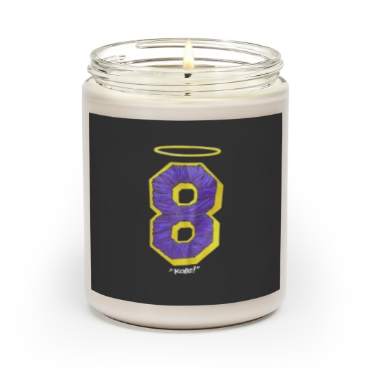 Discover Kobe Bryant - Lucky 8 Number Scented Candles